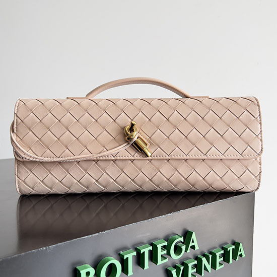 Bottega Veneta Long Clutch Andiamo 741511 Pink