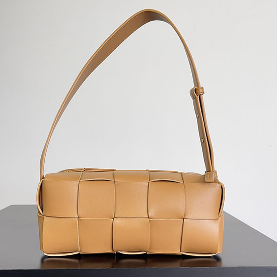 Bottega Veneta Small Brick Cassette 729166 Brown