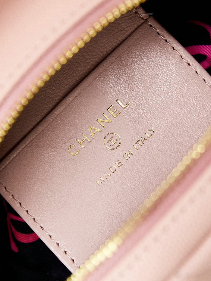 Chanel Grain Calfskin Mini Backpack AP3753 Pink