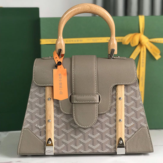 Goyard Saigon PM Bag L20192 Light Grey