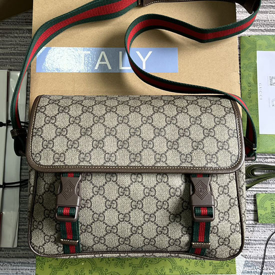 Gucci GG Messenger Bag Beige 760123