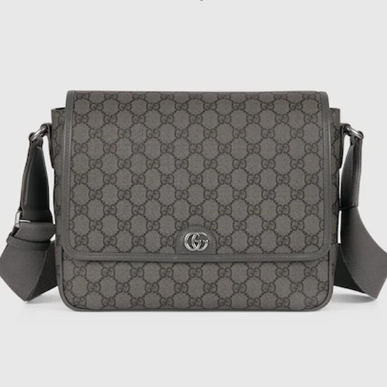 Gucci Ophidia Medium Messenger Bag 761741 Grey