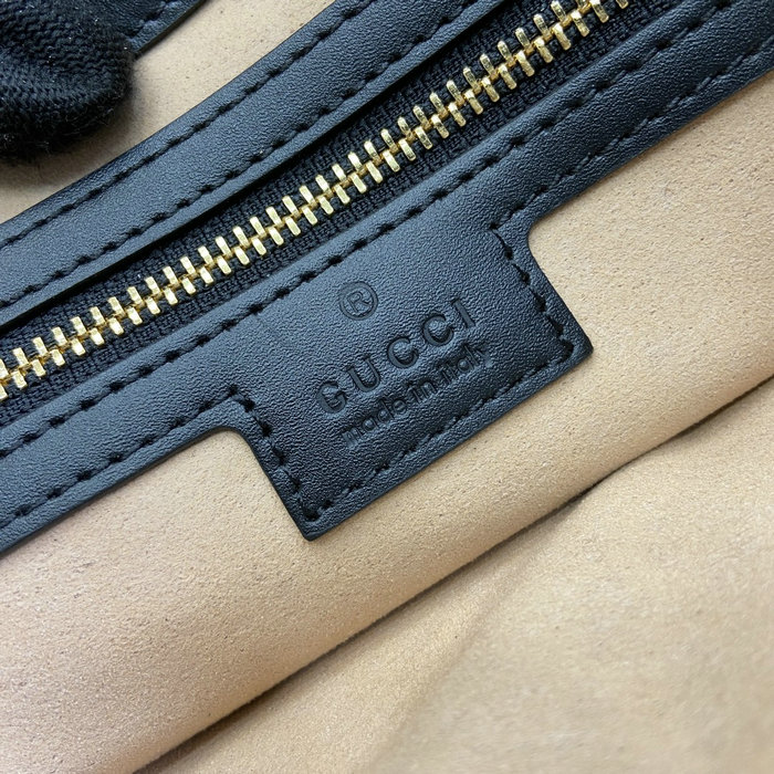 Gucci Padlock GG Medium Shoulder Bag Black 795113