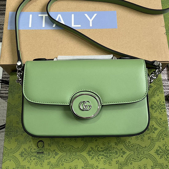Gucci Petite GG Mini Shoulder Bag 739722 Green