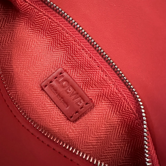 Loewe Classic Calfskin Mini Puzzle Bag L062312 Red