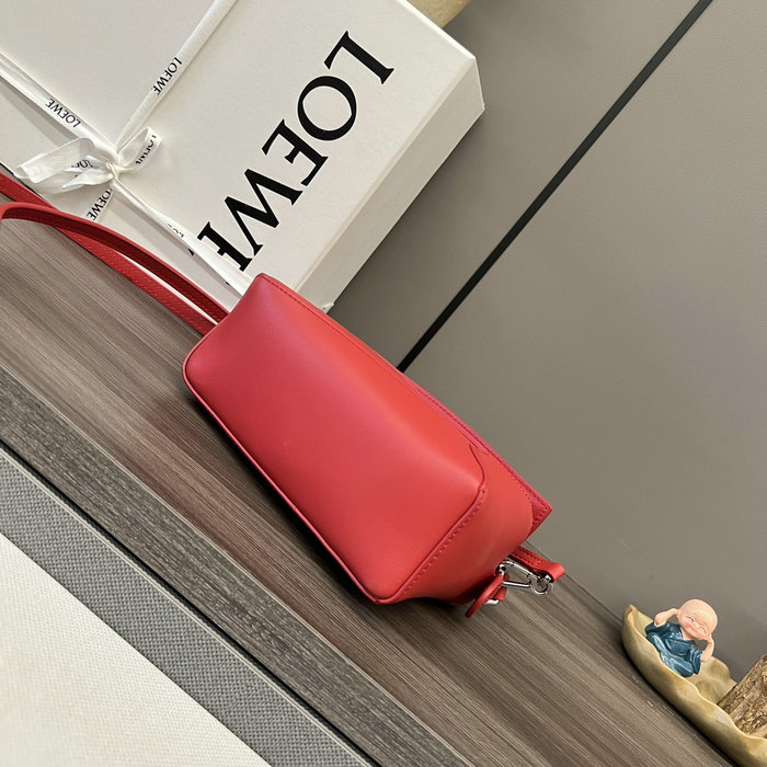 Loewe Classic Calfskin Mini Puzzle Bag L062312 Red