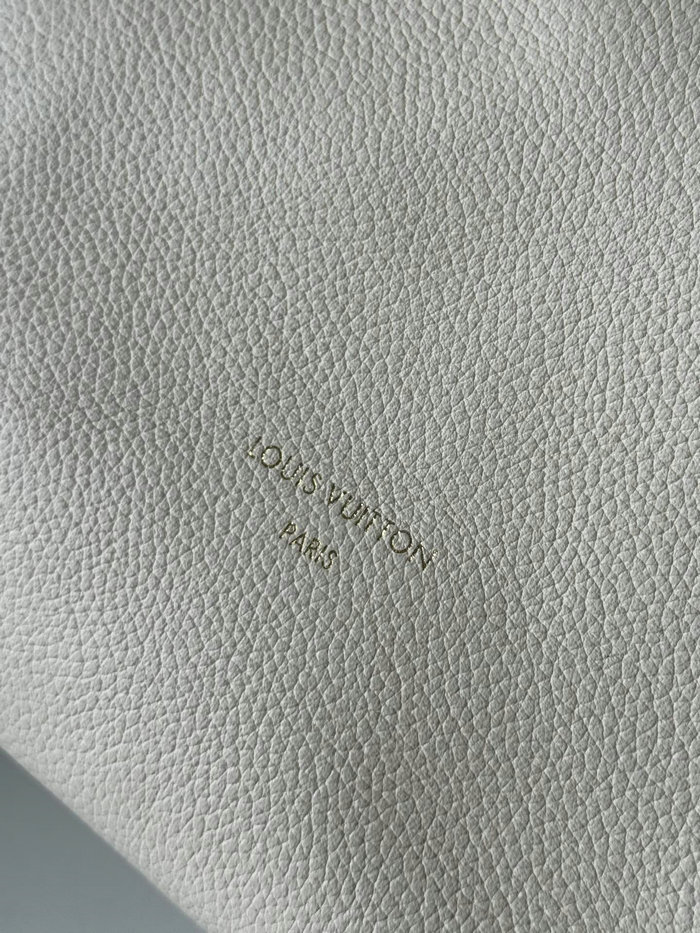 Louis Vuitton Low Key Hobo MM Limestone Gray M24974