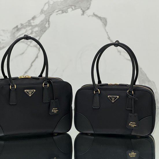 Prada Re-Edition 1978 Medium Bag 1BB115 Black