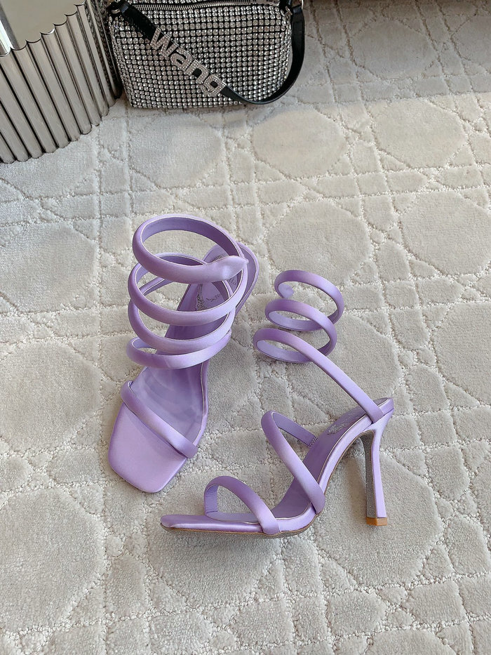 Rene Caovilla Satin Sandals WSR52204