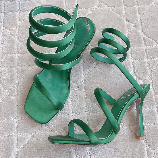 Rene Caovilla Satin Sandals WSR52206