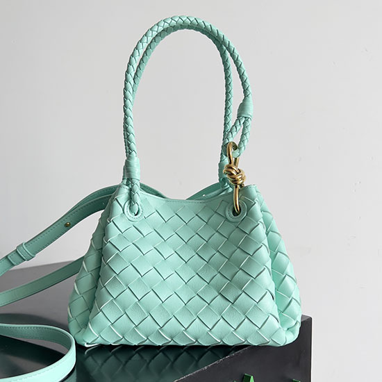 Bottega Veneta Small Andiamo Parachute Bag B796569 Muse Brass