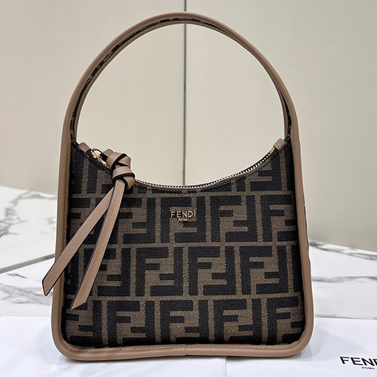 Fendi Mini Fendessence Fabric Hobo Bag F80165