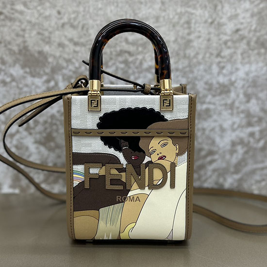 Fendi Sunshine Mini Tote Bag F05104