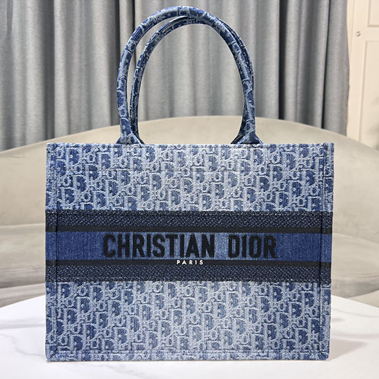 Medium Dior Book Tote Blue M1286
