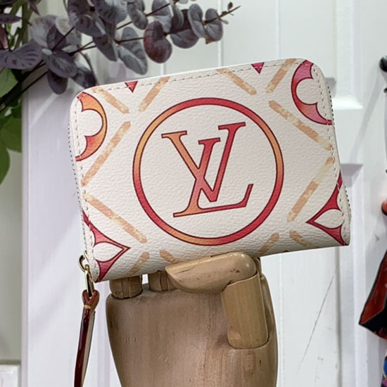 Louis Vuitton Zippy Coin Purse M83658 Coral