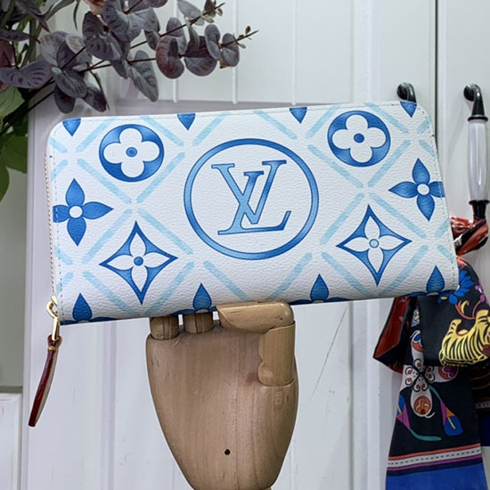 Louis Vuitton Zippy Wallet M83624 Blue