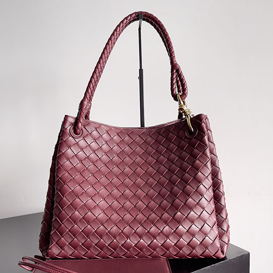 Bottega Veneta Large Parachute 796571 Burgundy