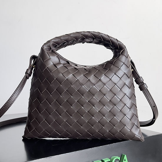 Bottega Veneta Mini Hop 777586 Coffee