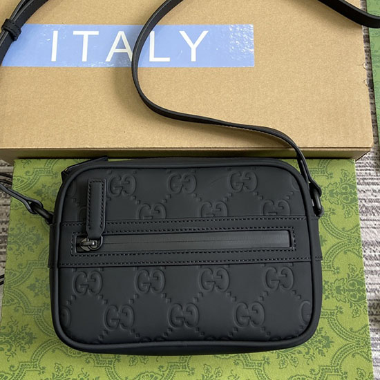 Gucci GG rubber-effect mini shoulder bag 771321
