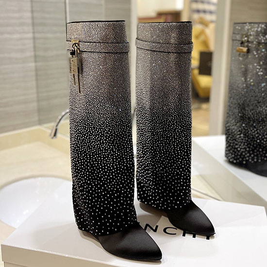 Givenchy Shark Lock Knee-high Boots SGB72525