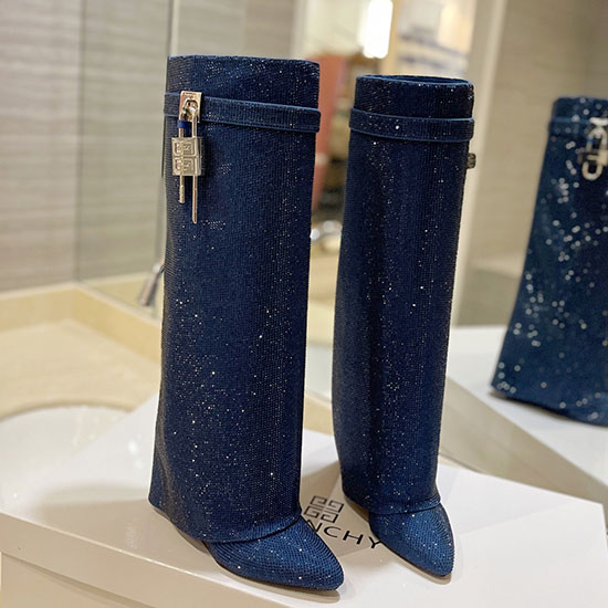 Givenchy Shark Lock Knee-high Boots SGB72527