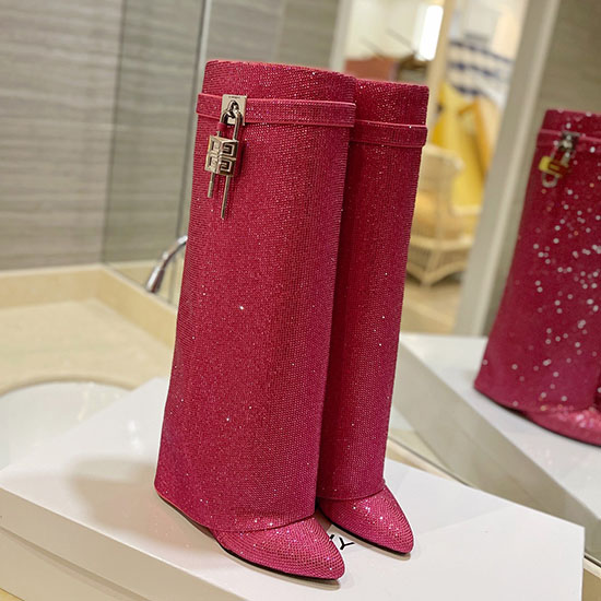 Givenchy Shark Lock Knee-high Boots SGB72528