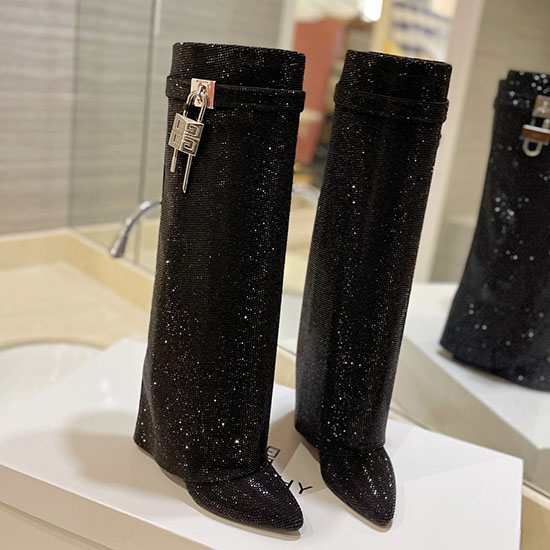 Givenchy Shark Lock Knee-high Boots SGB72529