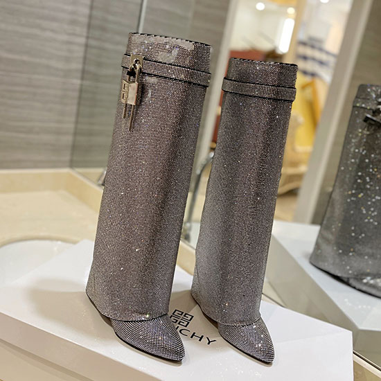 Givenchy Shark Lock Knee-high Boots SGB72530