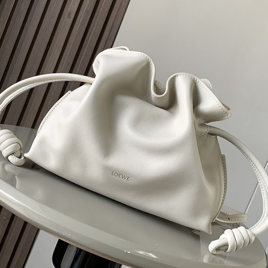 Loewe Mini Flamenco Clutch L9044 Sea Salt
