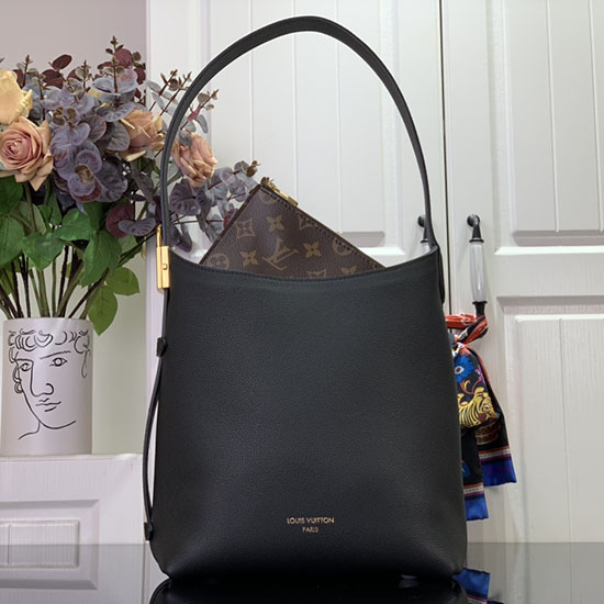Louis Vuitton Low Key Hobo PM M25352 Black
