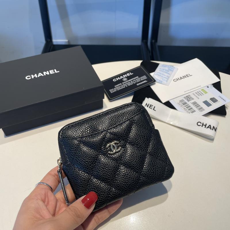 Chanel Leather Zipped Coin Purse AP2061