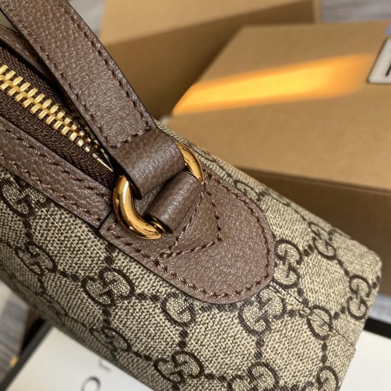 Gucci Ophidia GG Small Shoulder Bag Brown 499621