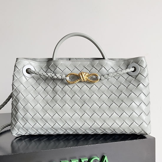 Bottega Veneta East-West Andiamo 754990 Onyx Grey