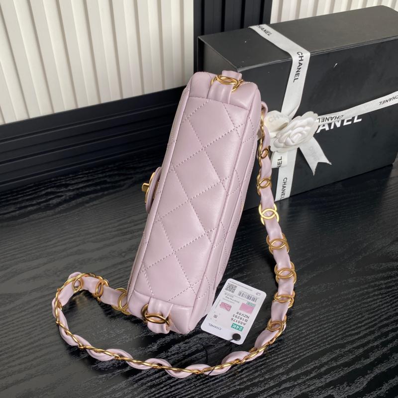 Small Chanel Lambskin Flap Bag AS5176 Light Purple
