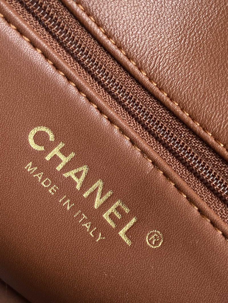 Chanel Shearling Lambskin Mini Flap Bag AS5148 Beige