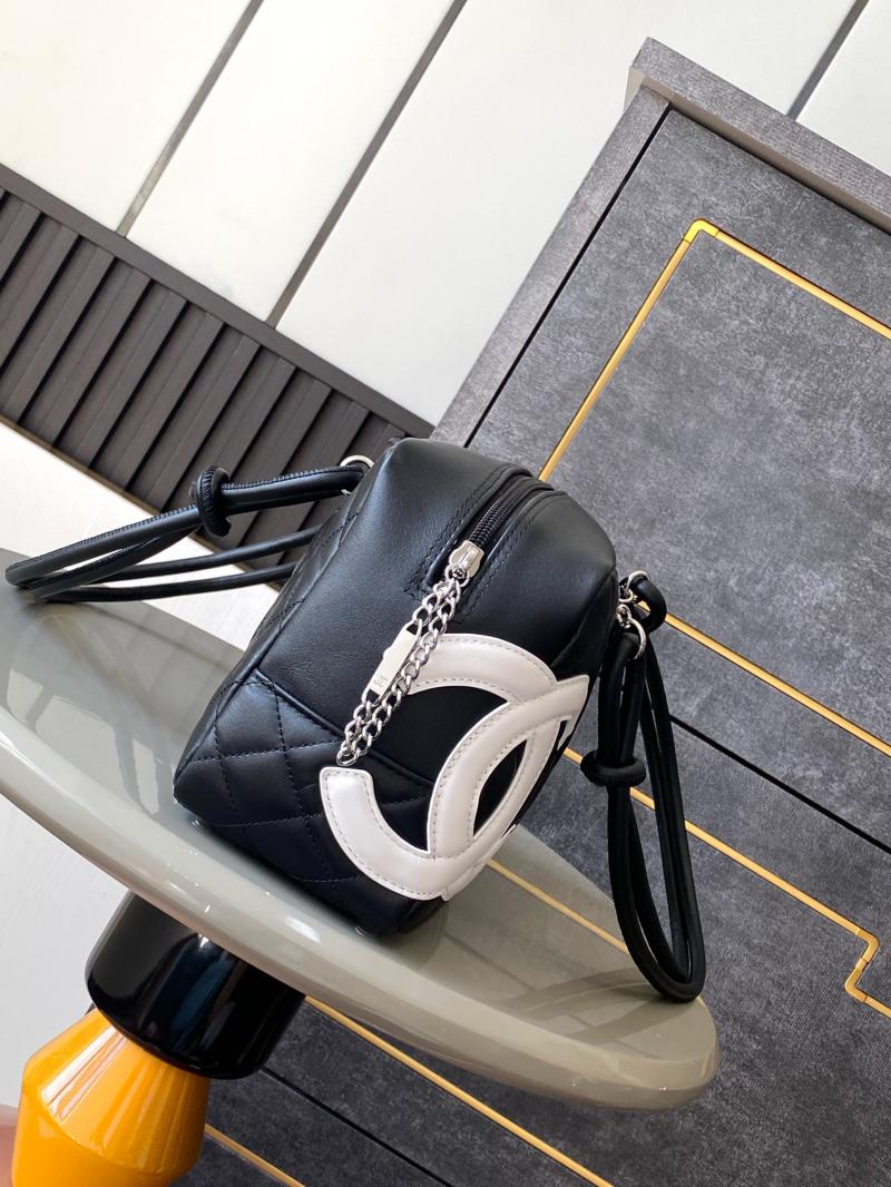 Chanel Cambon Ligne Bowler Bag A0506 Black