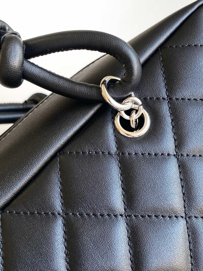 Chanel Cambon Ligne Bowler Bag A0506 Black