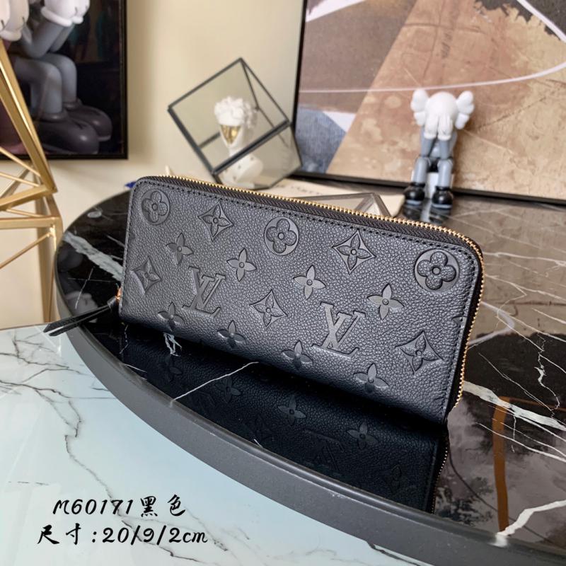Louis Vuitton Clemence Wallet M60171 Black