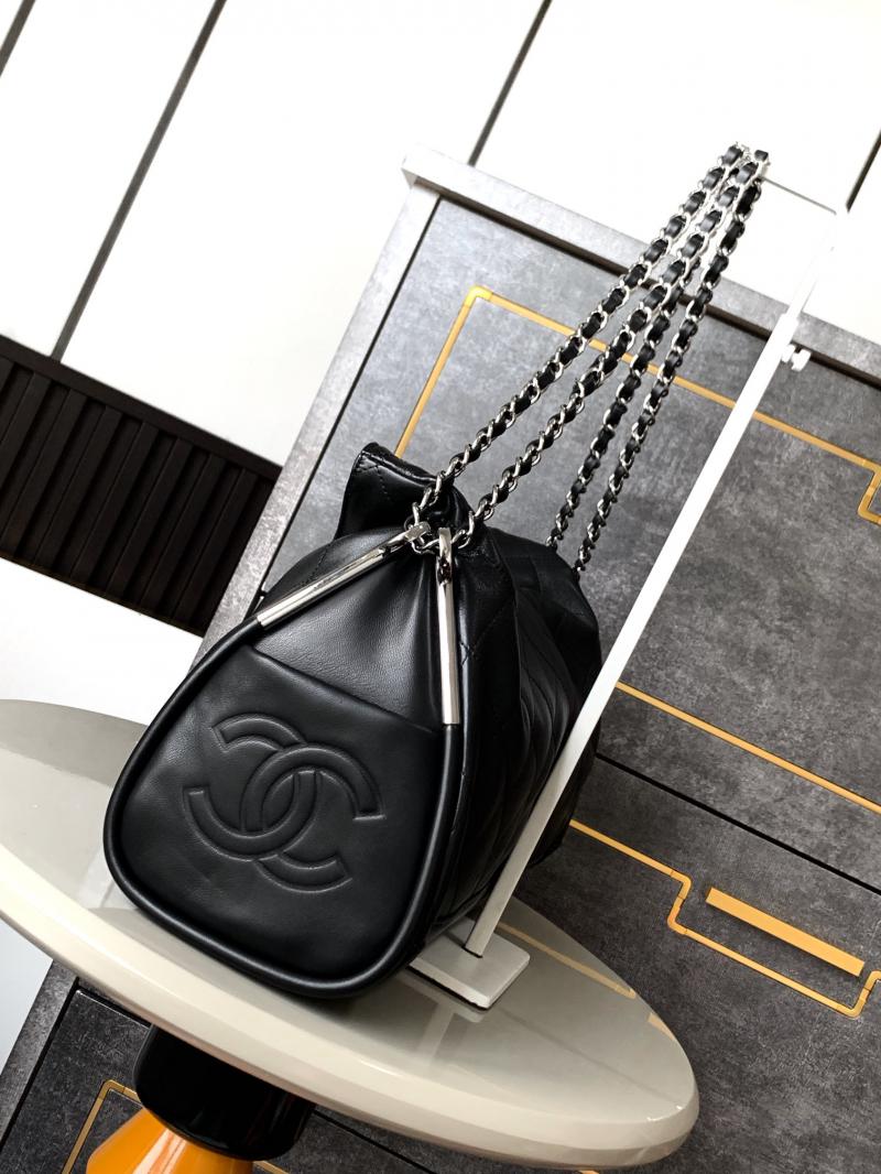 Chanel Calfskin Shoulder Bag AS2505 Black
