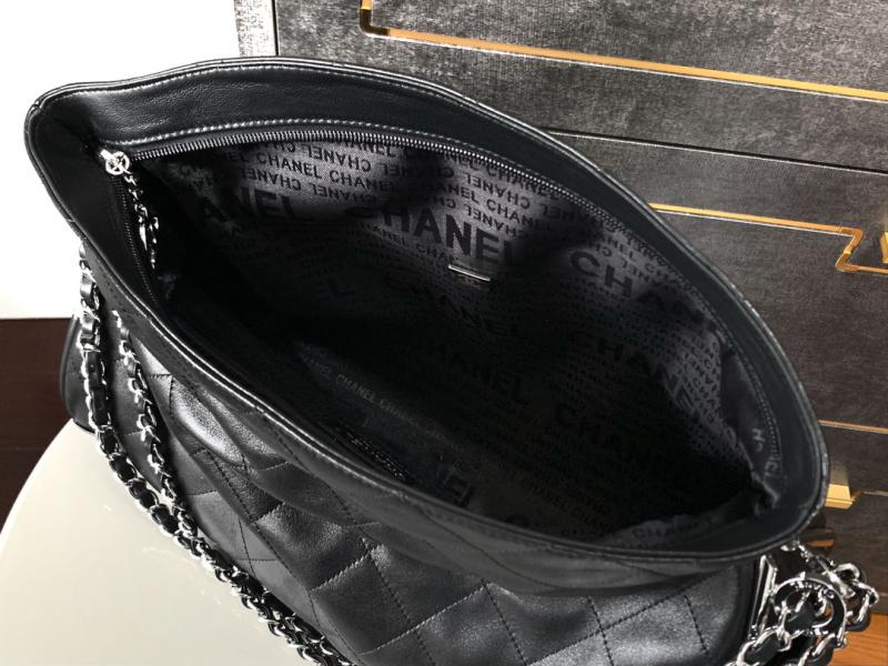 Chanel Calfskin Shoulder Bag AS2505 Black