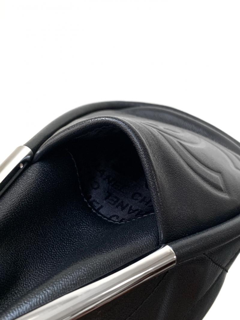 Chanel Calfskin Shoulder Bag AS2506 Black