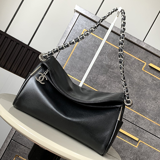 Chanel Calfskin Shoulder Bag AS2507 Black