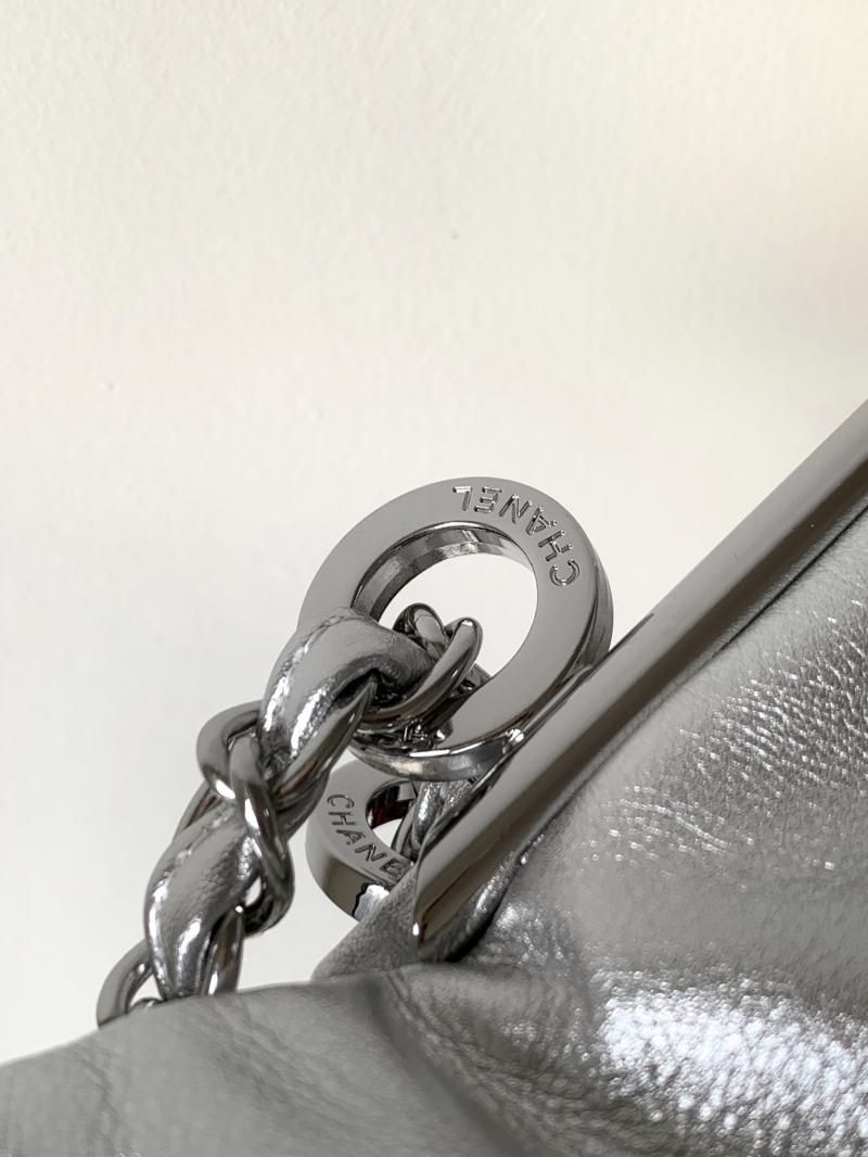 Chanel Calfskin Shoulder Bag AS2507 Silver