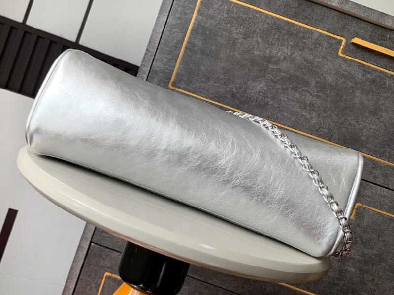 Chanel Calfskin Shoulder Bag AS2508 Silver