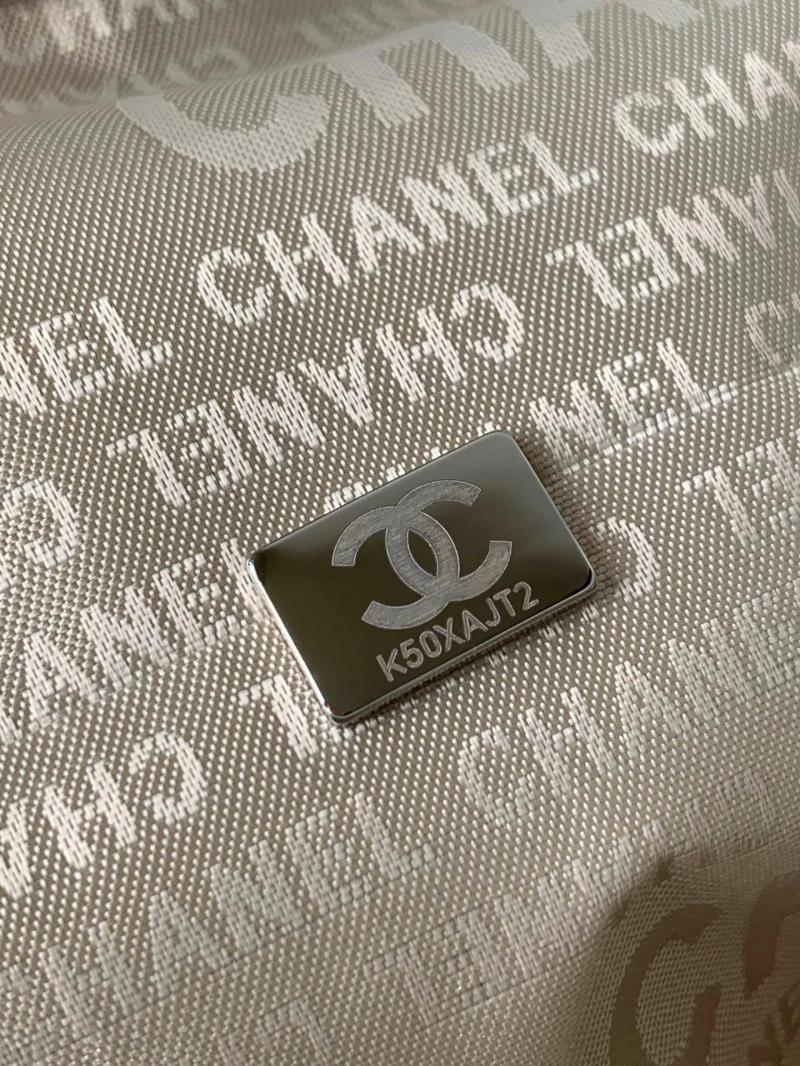 Chanel Calfskin Shoulder Bag AS2508 Silver