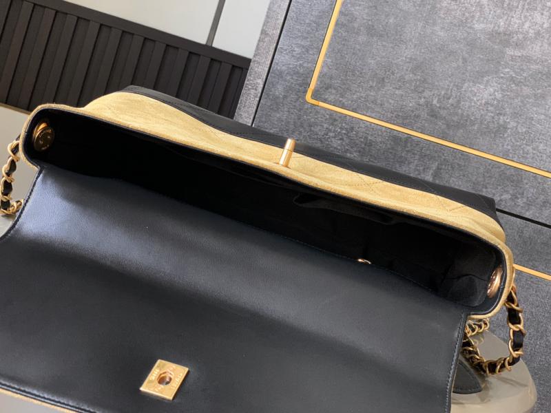 Chanel Suede Top Handle Bag AS2504