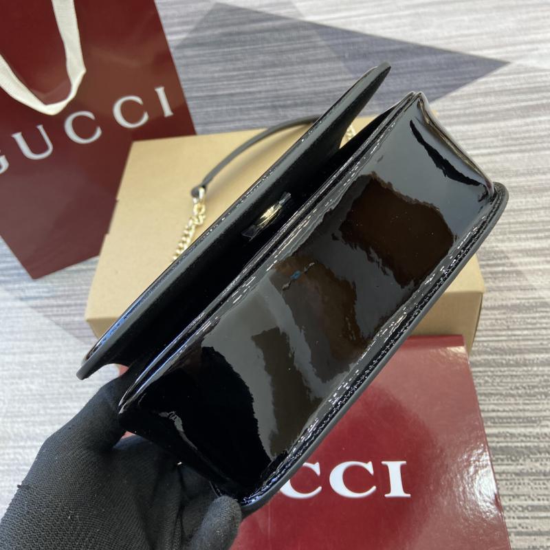 Gucci Blondie mini shoulder bag 815711 Black