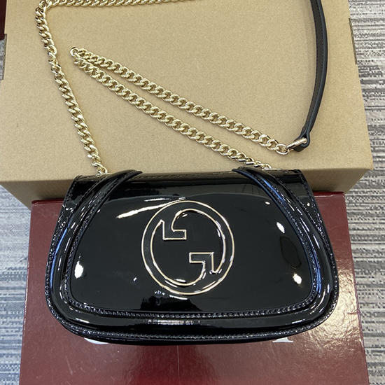 Gucci Blondie mini shoulder bag 815711 Black