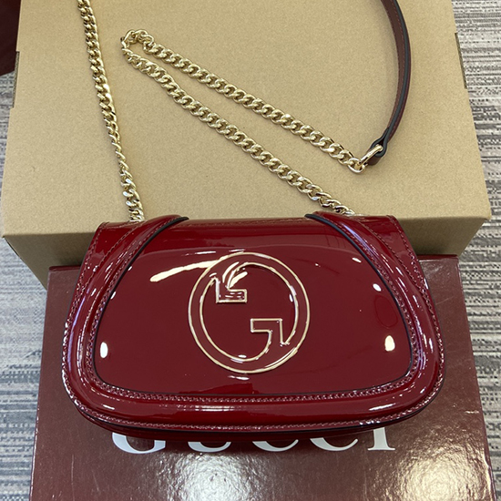 Gucci Blondie mini shoulder bag 815711 Red