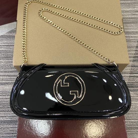 Gucci Blondie small shoulder bag 814952 Black